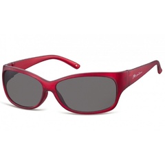 Okulary dziecięce sportowe montana unisex czerwone matowe 966b