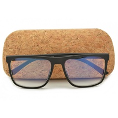 Okulary nerd z filtrem światła niebieskiego do komputera zerówki r-bl-1611k