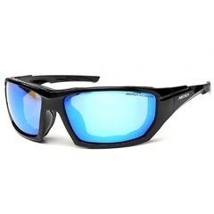 Okulary arctica s-291b polaryzacyjne sportowe czarne
