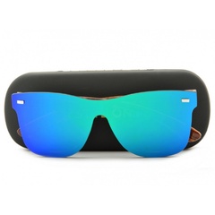 Okulary pełne lustro  nerdy przeciwsłoneczne lustrzane str-1570d-11