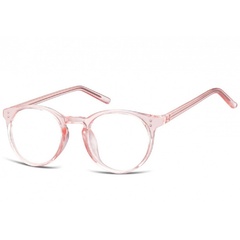Okulary oprawki korekcyjne lenonki zerówki transparentne sunoptic cp123c