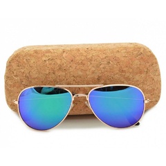 Okulary przeciwsłoneczne lustrzane pilotki aviator 471-2