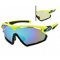 Okulary przeciwsłoneczne goggle viper e595-2 yellow/black