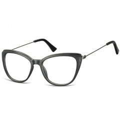 Okulary oprawki zerówki korekcyjne kocie oczy sunoptic ac8 czarne