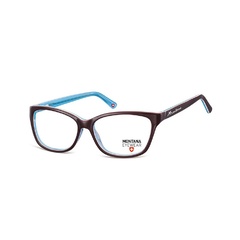 Damskie okulary oprawki brazowe cat eye montana ma80d