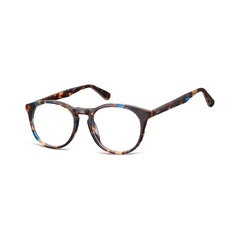 Okrągłe okulary oprawki zerowki korekcyjne sunoptic ac45e