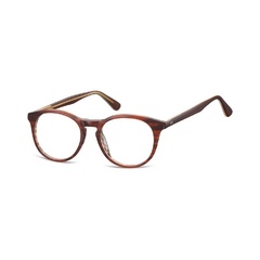 Okrągłe okulary oprawki zerowki korekcyjne sunoptic ac45f