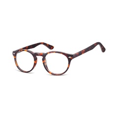 Okrągłe okulary oprawki zerowki korekcyjne sunoptic ac46