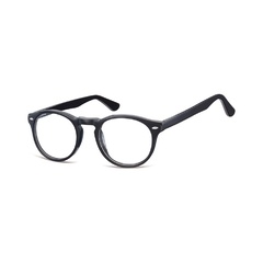 Okrągłe okulary oprawki zerowki korekcyjne sunoptic ac46a