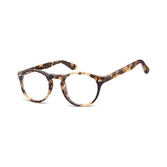 Okrągłe okulary oprawki zerowki korekcyjne sunoptic ac46b