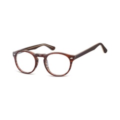 Okrągłe okulary oprawki zerowki korekcyjne sunoptic ac46f