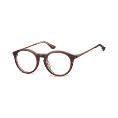 Okrągłe okulary oprawki zerowki korekcyjne sunoptic ac47f