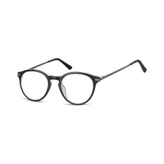 Okrągłe okulary oprawki zerowki korekcyjne sunoptic ac50a