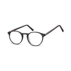 Okrągłe okulary oprawki zerowki korekcyjne sunoptic ac43