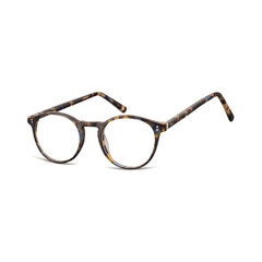 Okrągłe okulary oprawki zerowki korekcyjne sunoptic ac43c
