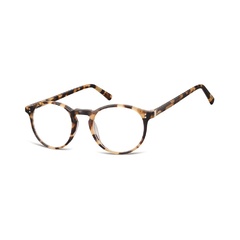 Okrągłe okulary oprawki zerowki korekcyjne sunoptic ac43g