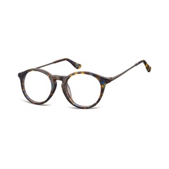 Okrągłe okulary oprawki zerowki korekcyjne sunoptic ac47h