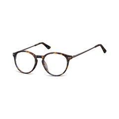 Okrągłe okulary oprawki zerowki korekcyjne sunoptic ac50h