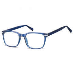 Okulary oprawki korekcyjne nerdy zerówki sunoptic cp119b granatowe transparentne