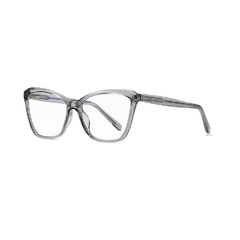 Okulary kocie do komputera damskie z filtrem blue light zerówki 2552a
