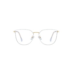Okulary kocie do komputera damskie z filtrem blue light zerówki 2555b
