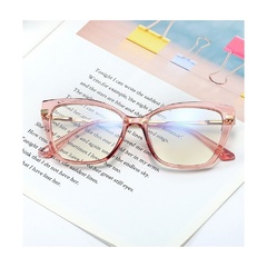 Okulary kocie do komputera damskie z filtrem blue light zerówki 2577-2