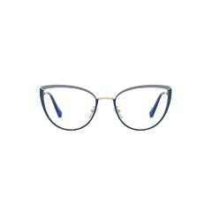 Okulary kocie do komputera damskie z filtrem blue light zerówki 2583-4