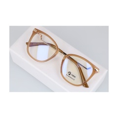 Okulary kocie do komputera damskie z filtrem blue light zerówki 2566-3
