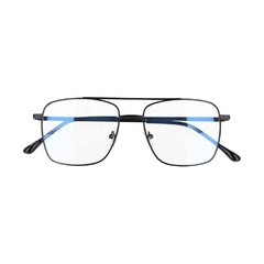 Okulary pilotki zerówki filtr blue light do komputera 2560-4