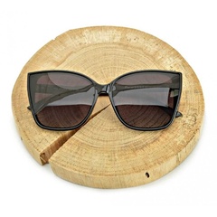 Okulary damskie polaryzacyjne kocie czarne pol-861