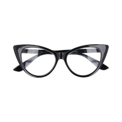 Okulary kocie oczy damskie zerówki st212