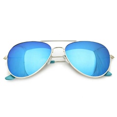 Okulary przeciwsłoneczne lustrzanki aviator pilotki 2163r