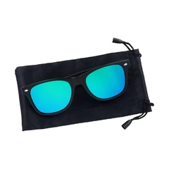 Przeciwsłoneczne okulary nerdy czarne nr-201