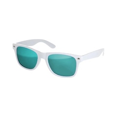 Przeciwsłoneczne okulary nerdy białe nr-191