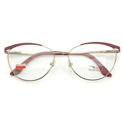 Okulary oprawki korekcyjne kocie damskie antyalergiczne liw lewant 3878-45