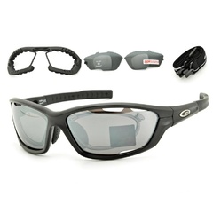 Szerokie okulary przeciwsłoneczne z polaryzacją goggle t420-4r korekcja + pasek + gąbka