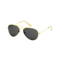 Pilotki okulary aviator dziecięce sunoptic 956c żółto-czarne