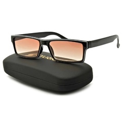 Okulary przyciemniane plusy do czytania  z flexami st305 (moc: +2,5)