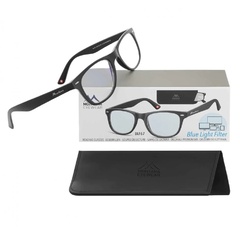 Okulary z filtrem do komputera i czytania plusy z antyrefleksem montana blfbox67 moc: +3