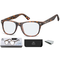 Okulary z filtrem do komputera i czytania plusy z antyrefleksem montana blfbox67a moc: +1,5