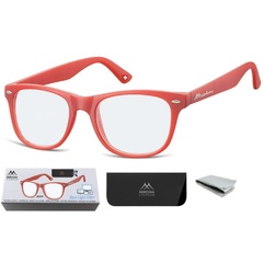 Okulary z filtrem do komputera i czytania plusy z antyrefleksem montana blfbox67f moc : +3