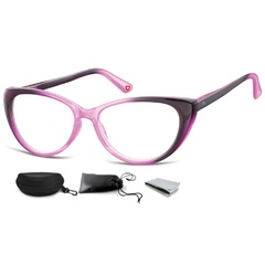 Plusy okulary do czytania kocie mr64d moc: +2