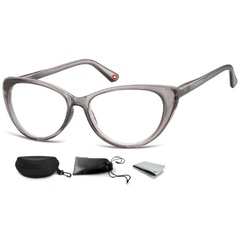 Plusy okulary do czytania kocie mr64f moc:+2