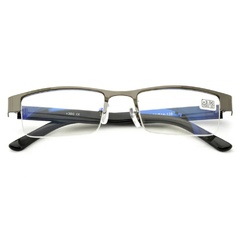 Plusy okulary do czytania metalowo-żyłkowe st308 moc: +1