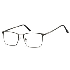 Okulary zerówki korekcyjne nerd prostokątne 906a