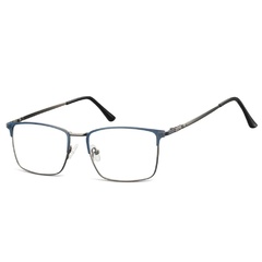 Okulary zerówki korekcyjne nerd prostokątne 906b
