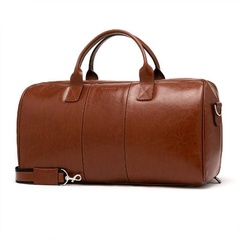Podróżna torba ze skóry smooth leather r10-cg