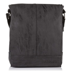 Torba męska listonoszka vintage na ramię 4528-bl