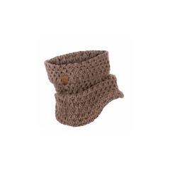Dopasowany komin zimowy szal k6 9947-coffee