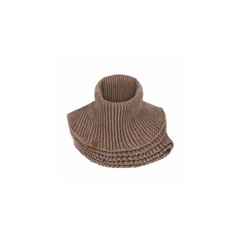 Modny zimowy komin damski k5 9946-coffee